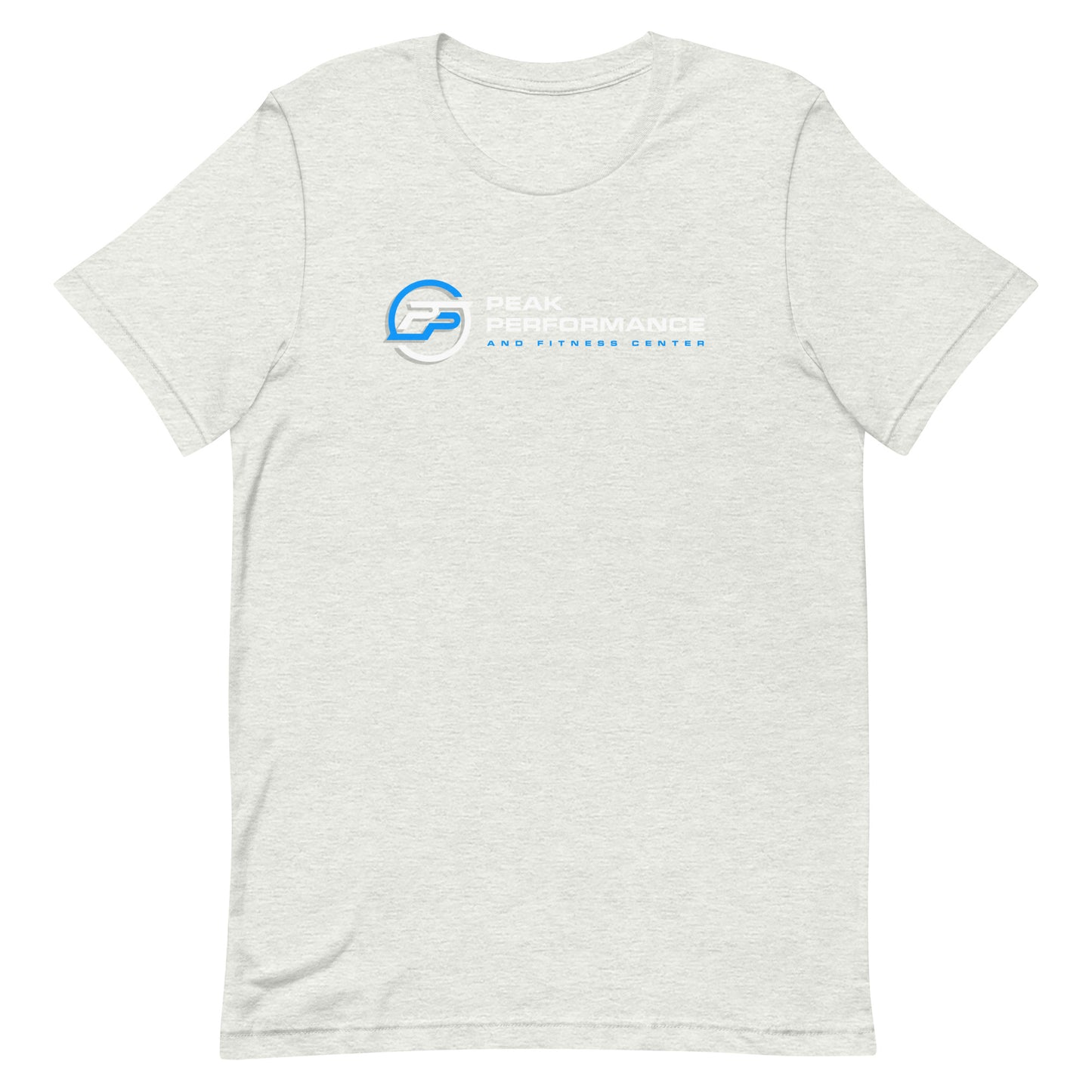 Unisex t-shirt blue and white logo